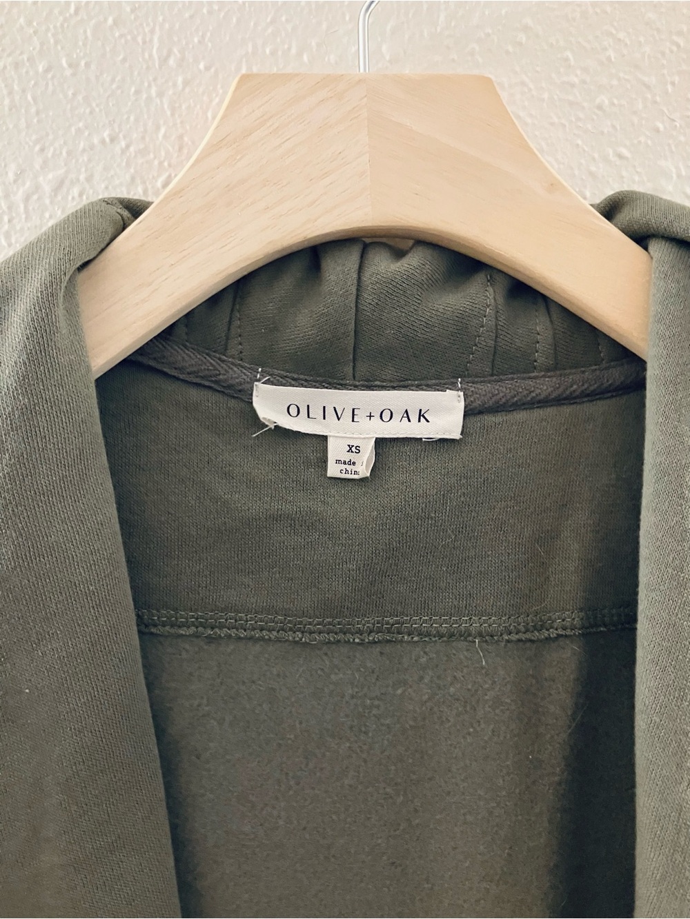 Olive & Oak Longsleeve Open-Front Cardigan Sweater Coatigan Soft Knit X-Small - Picture 3 of 10